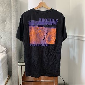 3/30$🤍 H&M | Black graphic tee